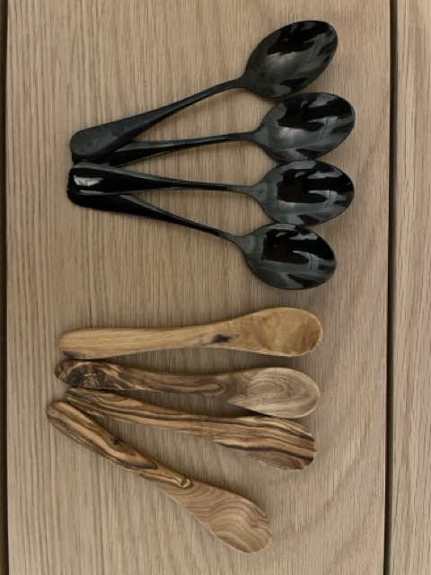 Wooden cutlery is healthy and better than stainless steel