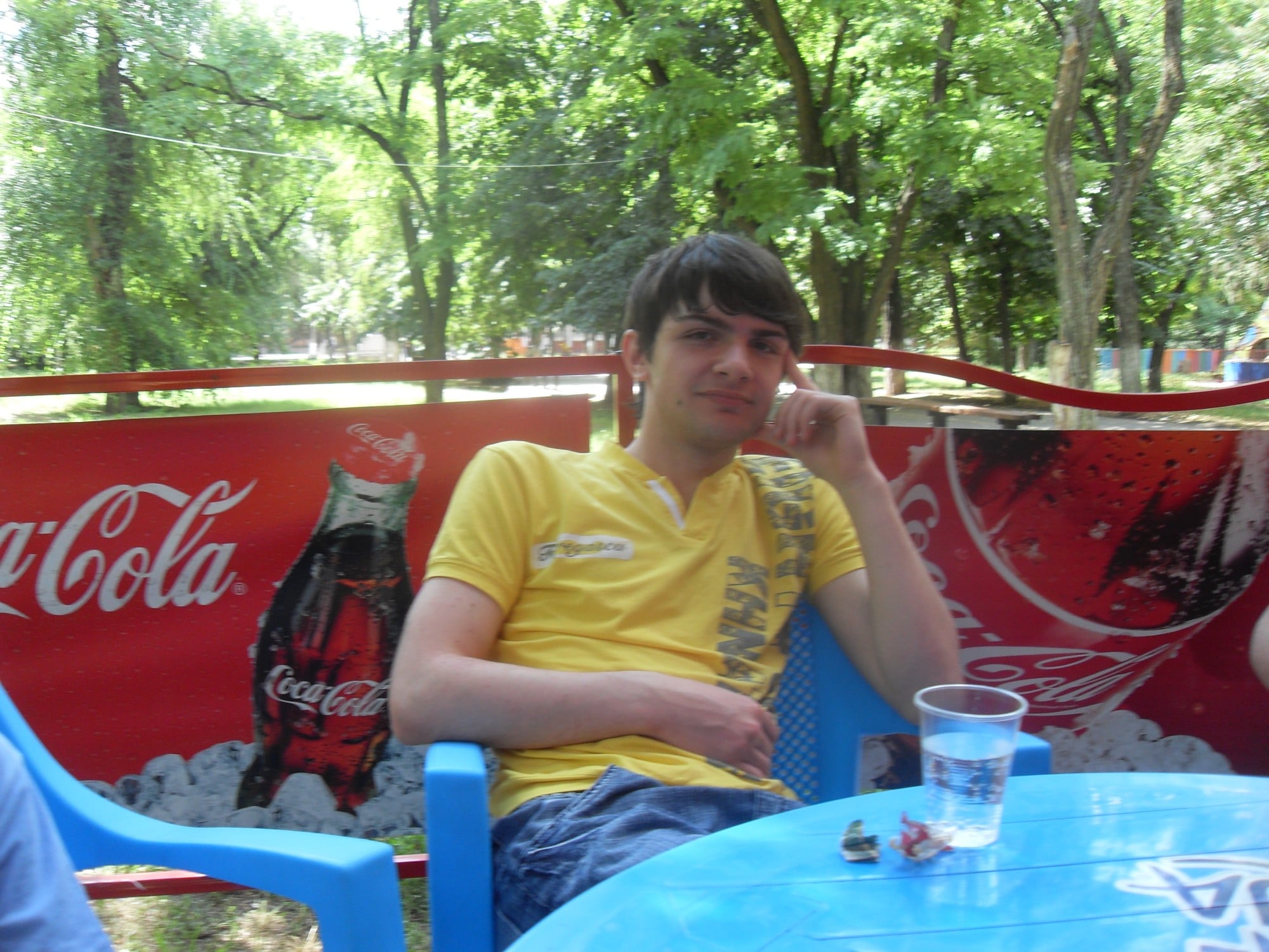 Alexander Fufaev in the park - 1 July 2010