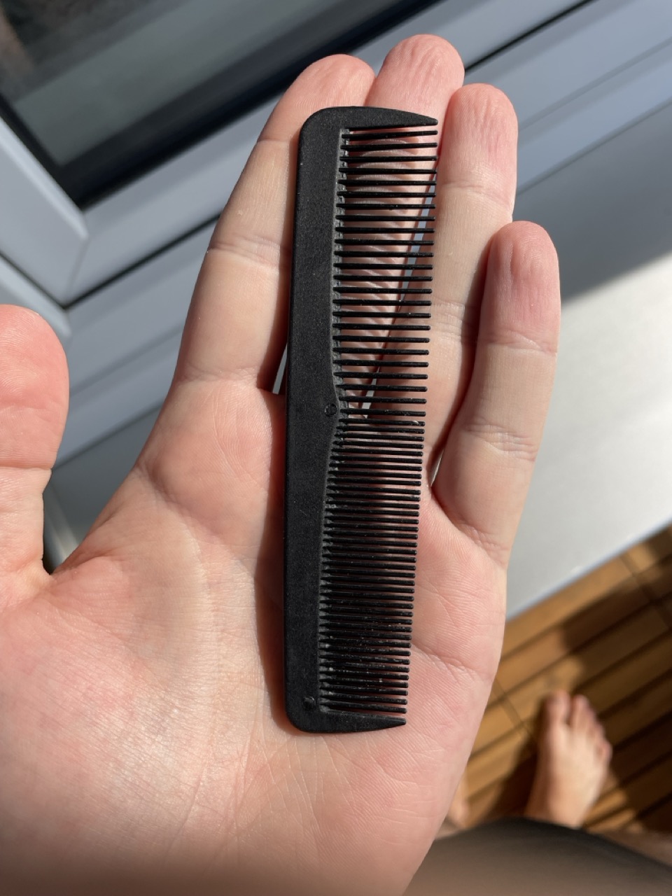 Small black comb