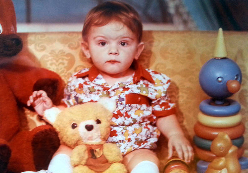 Alexander Fufaev as a child