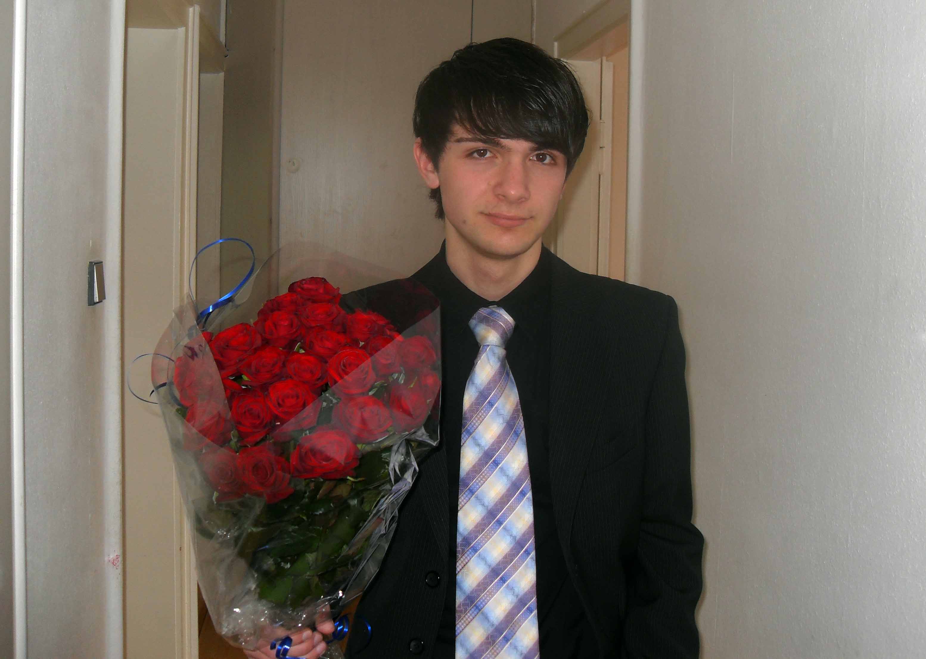 Alexander Fufaev goes to the prom (2010)
