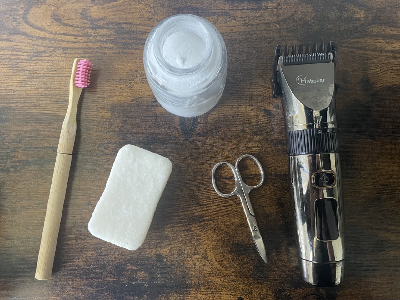 Personal care products of an extreme minimalist